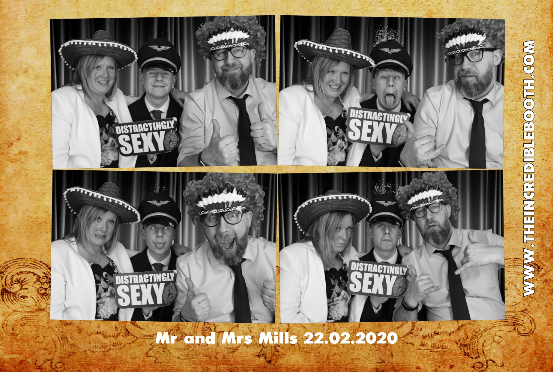 Mr & Mrs Mills | View more photos from the event at gallery.myphotoboothexperience.co.uk/u/MyPhotoBoothExperienceLtd/Mr-Mrs-Mills